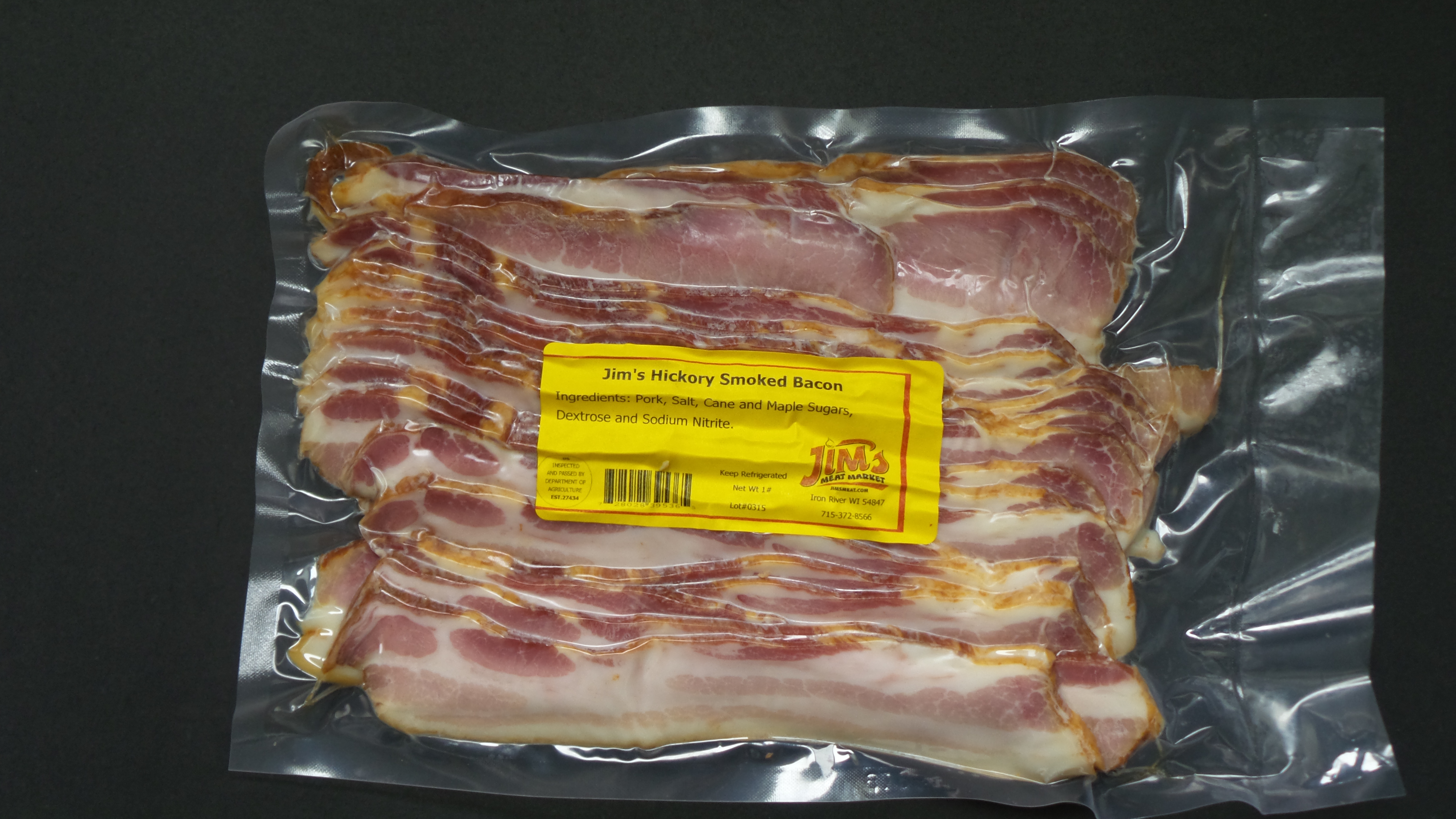 Jim's Hickory Smoked Bacon – Jim's Meat Market